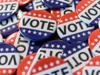  buttons with vote