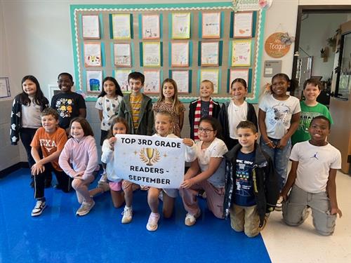 3rd grade September winners
